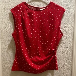 Melloday Polka Dot Blouse-S